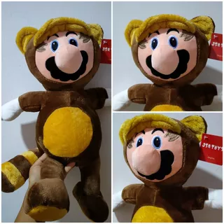Peluche Mario Bros Mapache Importado Yoshi