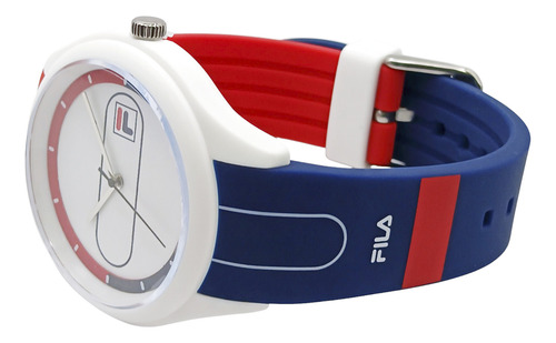 Reloj Fila 38-321-001 Filastyle Moda Sport-blanco Azul Blanco Blanco