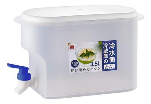 Contenedor De Agua Con Grifo - Jarra Para Nevera Y Bebidas