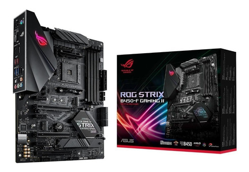 Asus Rog Stix B450 F Gaming Am4 U3.1 Rgb M.2 Hdmi Crossfire 