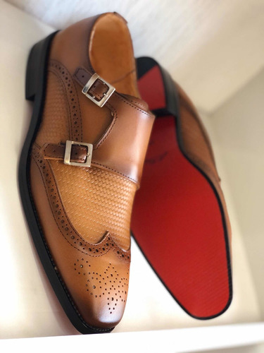 Calzado Monkstrap Hpirezzi Miel Colección