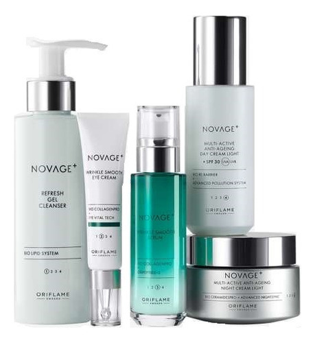 Rutina Facial Cuidado Antiarrugas Fps30 Novage