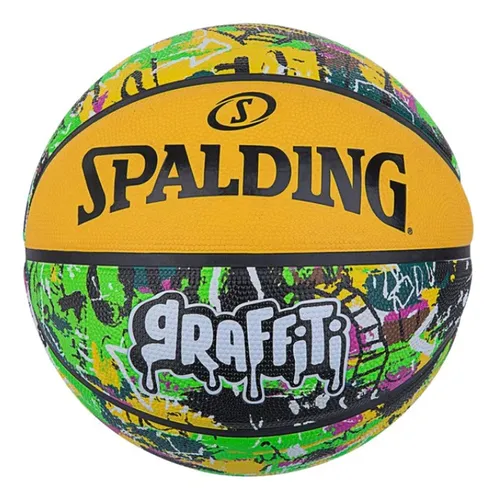 Pelota Basketball Spalding Graffiti Basquet Basket Color NEG/COLORES