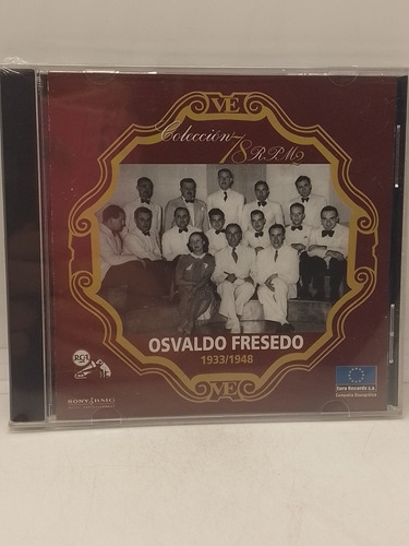 Osvaldo Fresedo 1933/1948 Cd Nuevo 