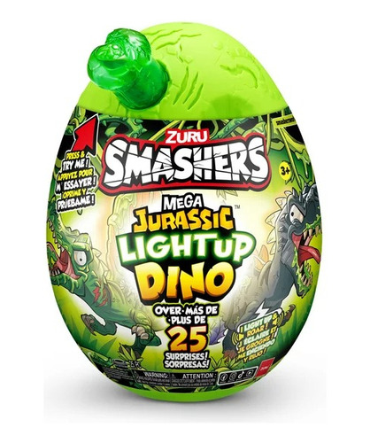 Zuru Smashers Huevo Sorpresa Dinosaurio Spino Juguete Niños