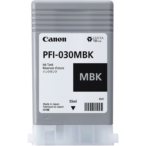5 Pzas Canon Imageprograf Ta-20 Negro Mate Pfi-030 Mbk 55 Ml