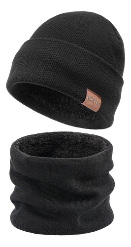 Winter Beanie For Men & Womencold Weather Thermal Fleece Lin
