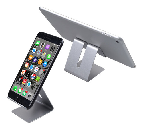 Soporte Universal Aluminio Premium Para Celular Y Tablet