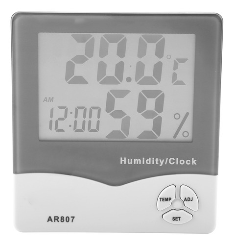 Higrômetro Digital Smart Sensor Ar807 Temperatura E Umidade