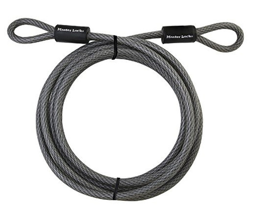 Master Lock, Cable De Acero Con Looped Ends, 15 Ft. De Largo