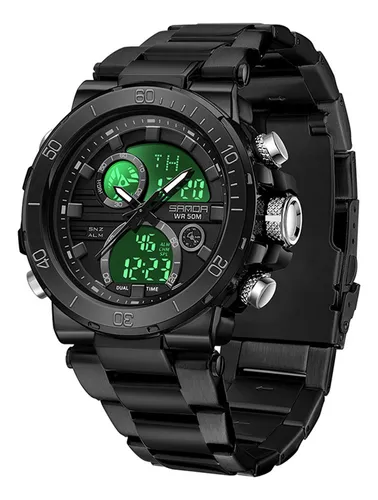 comprar B Relógio Eletrônico Multifuncional Sanda Com Pulseira De