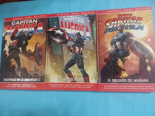 Comic Capitan America De Remender - Vol 1 A 3 - Completo