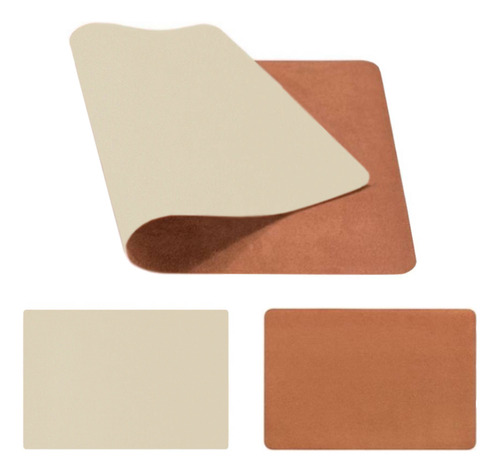 Mouse Pad Extra Grande 100x48cm Escritorio Home Office Setup Cor Palha-Areia