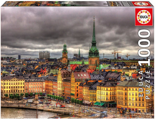 Vista De Estocolmo Suecia Rompecabezas 1000 Pz Educa