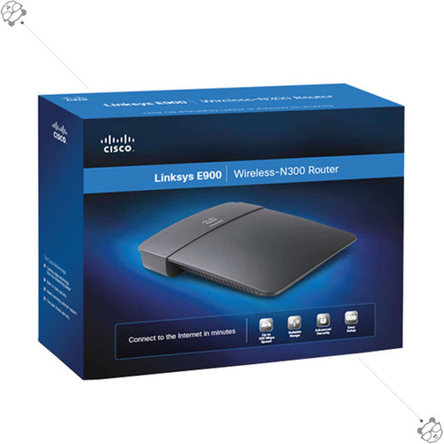 Router Cisco / Linksys E900 Inlambrico 300mb Antena Interna