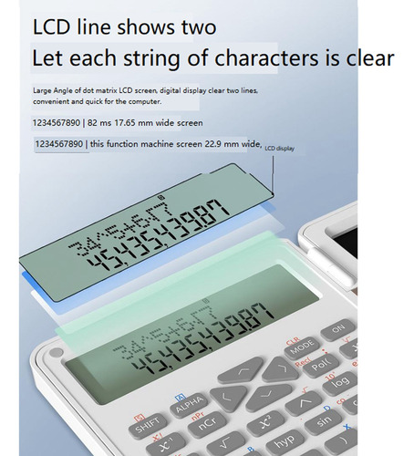 Calculadora De Funções Portátil Usb Multifuncional Smart Sin
