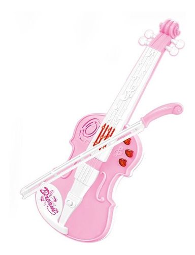 Violino Infantil Musical Rosa Funny Little Musician