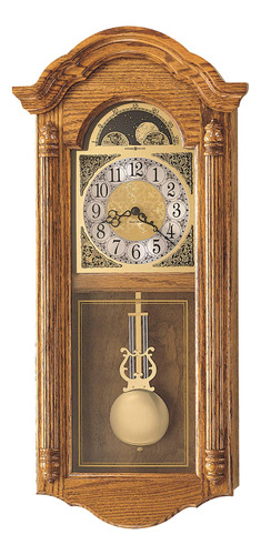 Howard Miller Reloj De Pared Clay Ii 547-468  Roble Dora.