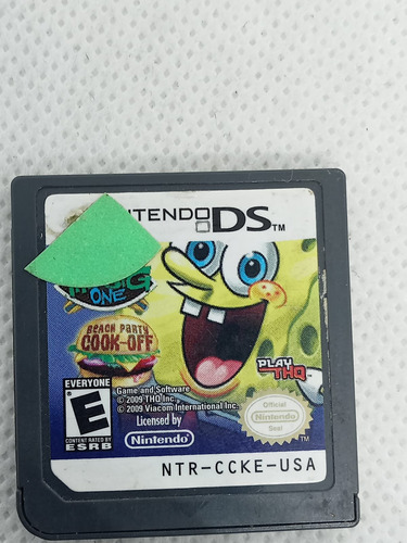 Spongebob Squarepants The Big One Nds Sin Estuche (Usado)