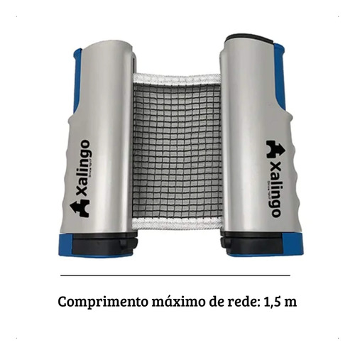 Rede Retrátil Para Tenis De Mesa Pingue Pong Portátil