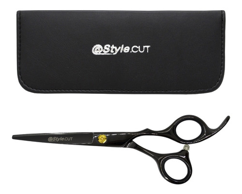 Style.cut Tijera Black Curva De Corte Profesional Estuche 6 