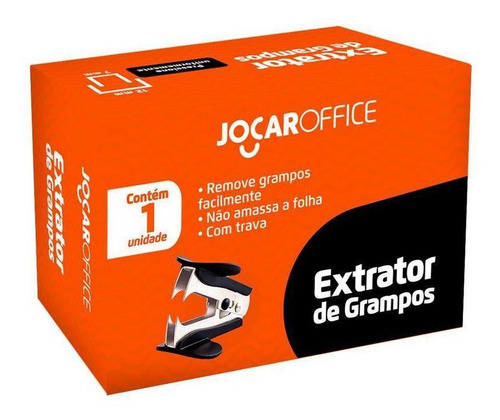 Extrator De Grampos Jocar Office Com Trava