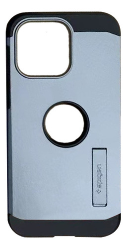 Capa De Celular Com Suporte Magnético Para iPhone 13 Pro Max Cor iPhone 13 Cinza (sem Sucção Magnética)
