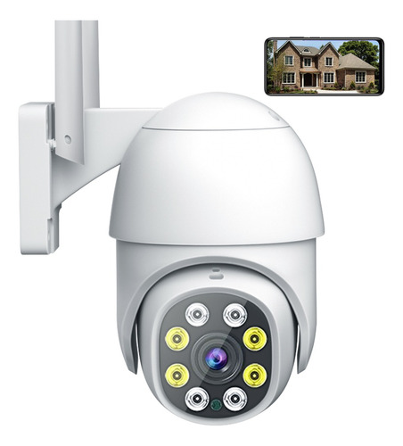 Camara Seguridad Exterior Wifi Nocturna Internet Ip Alarma