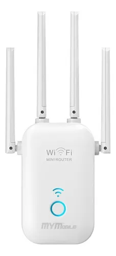 Repetidor Wifi Rompe Muros De 1200mbps 4 Antenas Router