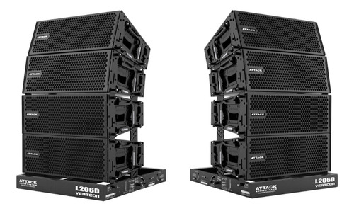 Line Array Vertcon Attack L206d Pt