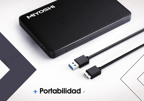 Imagen 7 de 10 de Carry Carrier Disk Usb 3.0 Sata Case Disco Rigido 2.5 + Kit