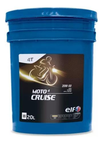 Aceite Lubricante Elf Moto 4 Cruise 20w-50 X 20lts