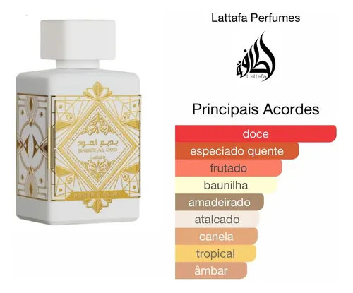 Perfume Badee Al Oud Honor & Glory Lattafa Edp 100ml | MercadoLivre