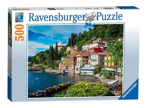 Puzzle Lago Como Italia 500 Piezas- Ravensburger