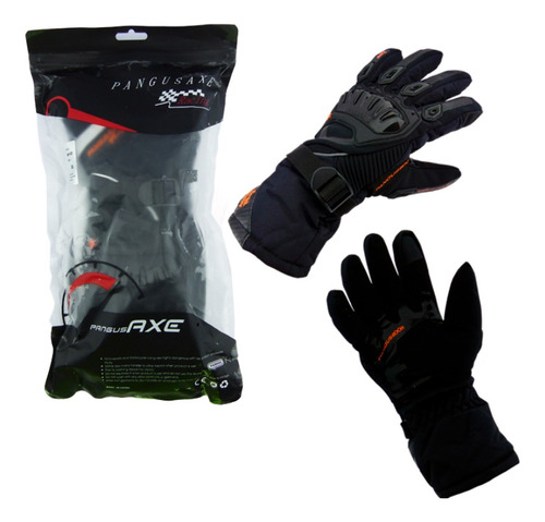 Guantes Largos Con Protecciones Para Frio, Motociclista