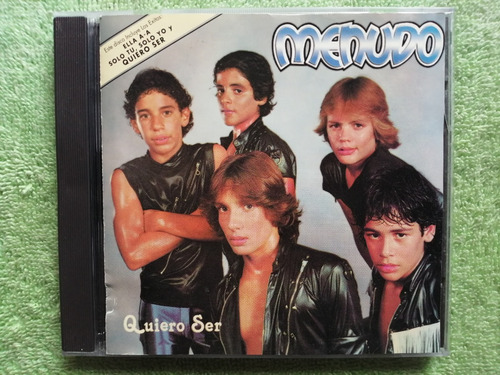 Eam Cd Menudo Quiero Ser 1981 Rene Xavier Johnny Miguel Rick