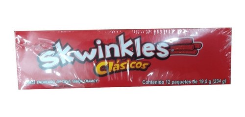 Skwinkles Clasicos Sabor Chamoy Paquete