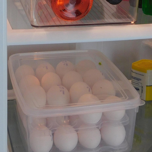 Huevera Para Refrigerador Good & Good Color Blanco