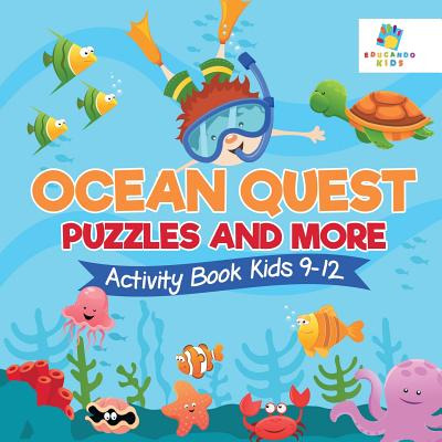 Libro Ocean Quest Puzzles And More Activity Book Kids 9-1...