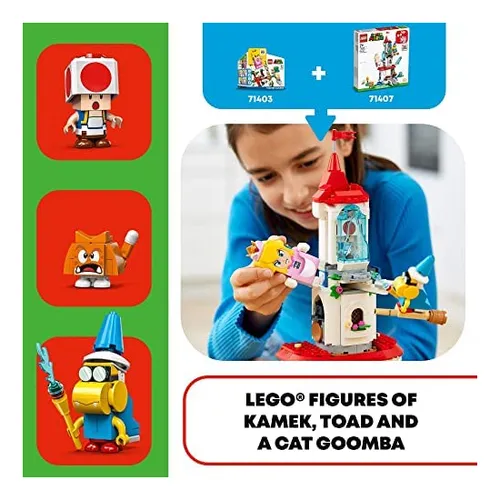 Lego mario castillo clearance