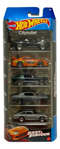 Hot Wheels Fast And Furious 5-pack