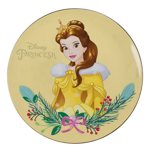 Imagem 1 de 1 de Kit Sousplat Princesas Disney 6 Peças 