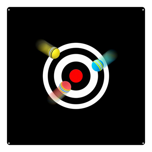 Target Cloth, Tope Circular Colgante Para Golpear A Ra