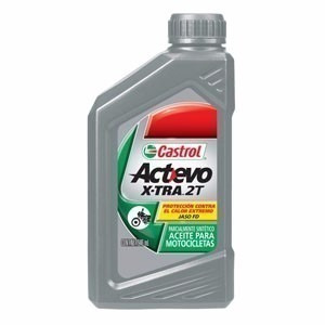 Aceite 2t Castrol Actevo Evo X-tra Semi Sintetico X 1l.