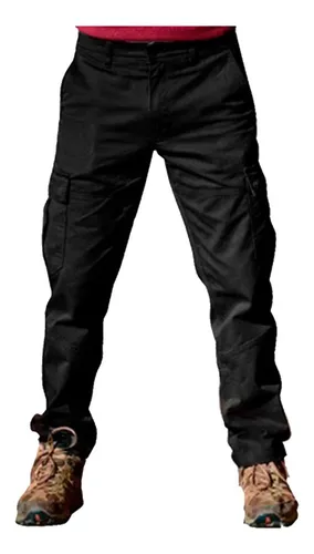 Pantalon De Trabajo Negro MercadoLibre