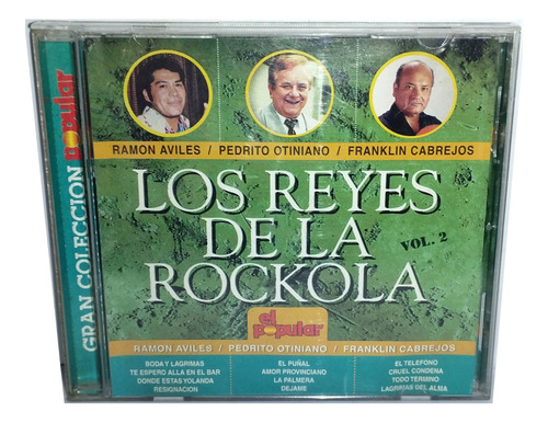 Cd Los Reyes De La Rockola Boleros Cantineros 1999