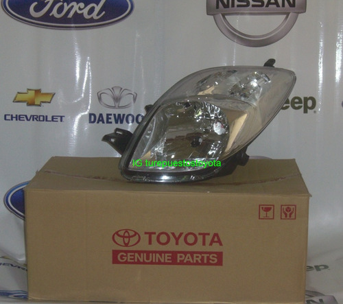 Faro Izquierdo Toyota Yaris Sport 2006 - 2009 Nuevo Original