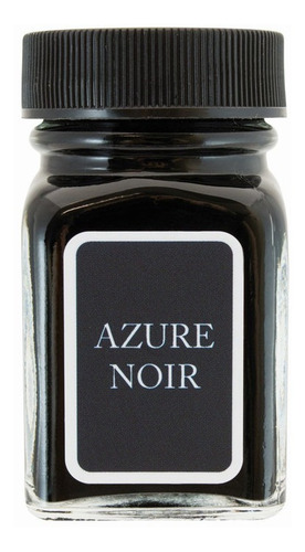 Frasco De Tinta Monteverde® 30ml Noir Azure-noir
