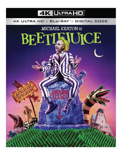 4K Ultra HD + Blu-ray Beetlejuice