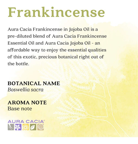 Aceite Esencial Aura Cacia Frankincense 15 Ml En Aceite De J